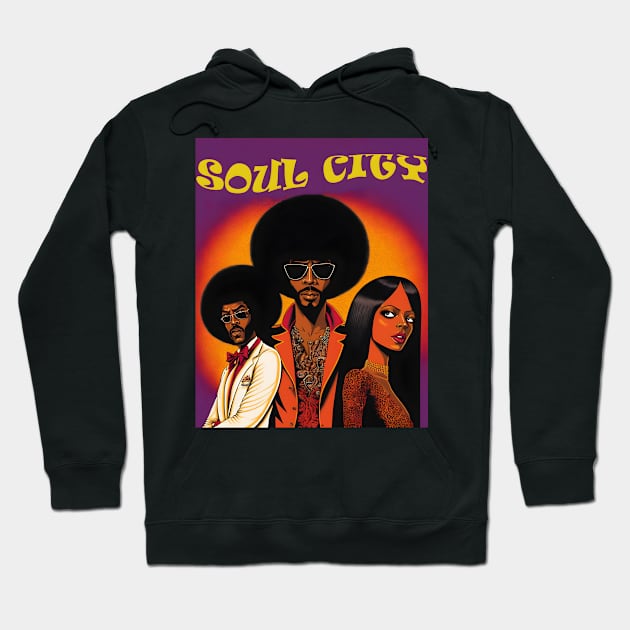 Soul City Hoodie by TooplesArt